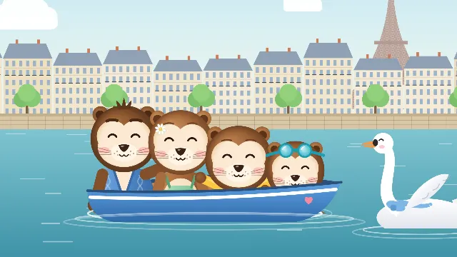 Scene from Pebble & Splosh: Bonjour, Paris!