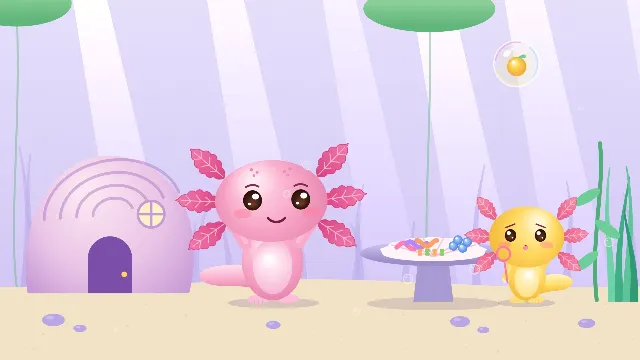 Scene from Zuzu & Bloop: The Breakfast Bubble